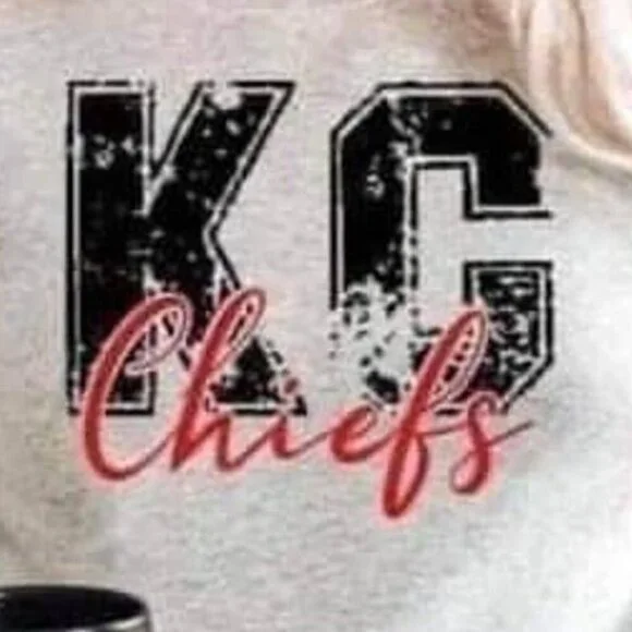 Kansas City Football Chiefs Fan Sweatshirt NFL Crewneck Retro Apparel 05 - Picture 2 of 5